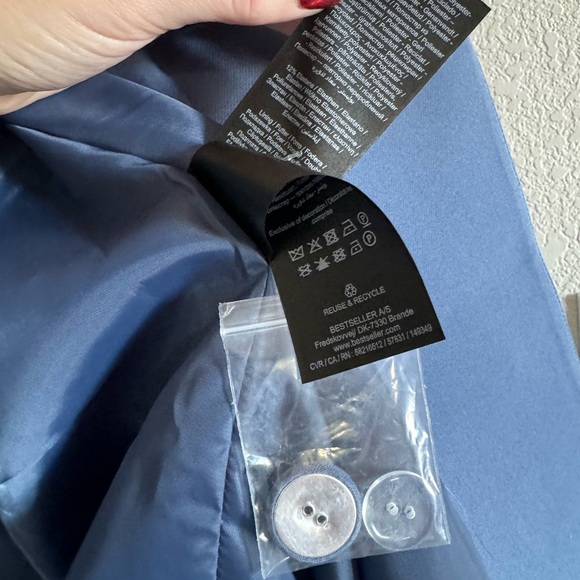 Aware by VERO MODA Oversize Blazer - Vintage Indigo- size 6 - Picture 4 of 9